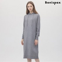 보니스팍스 후드 니트 롱 원피스-CF89KO032