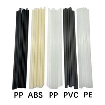 플라스틱 용접봉 ABS/PP/PVC/PE 200mm 길이 용접 스틱 5x2mm 용접기용 5/개, 8.10pcs - White PP, 10개