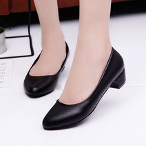 IPJ046741[도매신] 여성구두 힐 펌프스 P808 통굽 3.5cm 로우힐