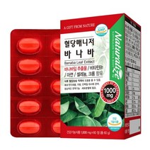 당뇨영양제 바나바 (1 000mg x 60정), 60개, 맞춤형혈당
