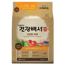 건강백서 전연령 생선 건강한 피부 애견사료, 9개, 3.9kg