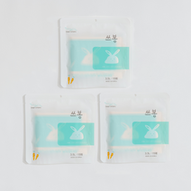 쓰봉 음식물 쓰레기봉지 3.5L, 3.5리터 3팩 (45매)