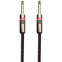 몬스터케이블 악기용케이블 기타케이블 길이 21feet(약 6.4m)직X직플러그 M CLAS2-I-21 600496 정품, 단일옵션