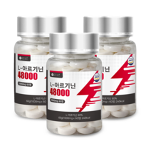 바로푸드 L 아르기닌 48000 60g, 3개, 60정