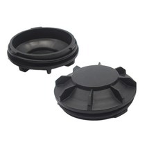 shangren 혼다 CBR600RR F5를위한 1Pair 오토바이 헤드 라이트 후방 스쿠터 부속 덮개, 65mm, 검정, ABS 플라스틱