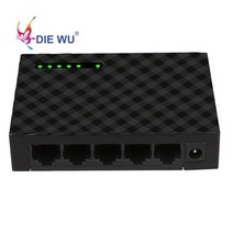 네트워크 스위치 5 포트 기가비트 네트워크 스위치 101001000mbps 이더넷 eu, 우리 플러그