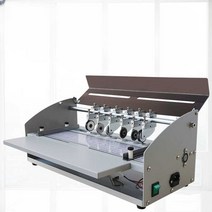 중철 제본기 책 북 접는 라인 점선 주름 잡는기계 커버 명함 접기, H500/9날-용지공급폭 460mm