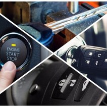 데일리럭키 스마트키 개조서비스 디스플레이키 액정, 8타입, 블랙