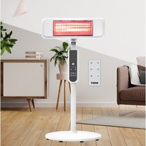 스탠드 근적외선 히터 MD 근적외선 스탠드히터 1.8k HV-1080 쾌적 난방 무소음 무취 실내난방기구, 1개