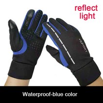 Hot Winter Gloves for Men Women Motorcycle Cycling Windproof Touchscreen Full Finger Non-Slip Warm H, [05] XXL, [10] type2-blue