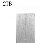 고속 외장 2TB 4TB 8TB SSD 휴대용 하드 드라이브 USB3.0 500GB 2.5 인치 1TB 디스크 저장 장치 데스크탑 노트북용, [29] Silver 2TB