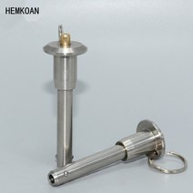 헬스드롭세트핀 피트니스 무게 선택기 스테인레스 스틸 퀵 릴리스 핀 볼 헤드 잠금 핀 안전핀 포지셔닝, 01 MT171A-5mm_02 15mm