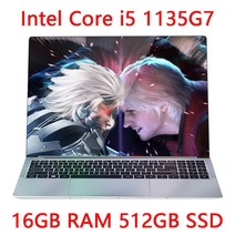 랩톱노트북 인텔 코어 I5 1135G7 노트북 컴퓨터 프로그래밍 노트북 카메라 지문 잠금 해제 16GB DDR4 512GB SSD 윈도우 11 15.6 인치, 없음, 없음, 2.I5 1135G7 16-512, 없음, 없음, 없음