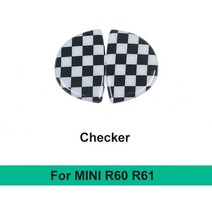 미니쿠퍼악세사리 MINI 클럽맨 인테리어 호환 용품 미니 쿠퍼 클럽맨 R55 R56 R57 R58 R59 컨트리맨 R60 용, 09 Checker (R60 R61)