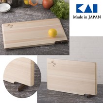 일본생산 KAI 카이지루시 노송나무 히노키 도마