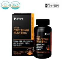 한미양행 간건강 밀크씨슬 테아닌 아연 비타민B 60정, 1개, 60캡슐