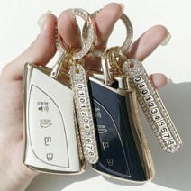 루루형제 차 키케이스 스마트 TPU 키커버 키홀더 자동차 키링 렉서스 ES300H LS500H, 키케이스+번호키링+가죽스트랩+가죽리본키링, AL-03, 다크블랙