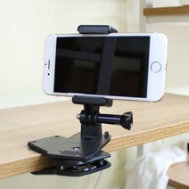 [추천] 스마트폰 클램프 마운트 집게 회전 백팩 벨트 거치대 359151EA, 본상품선택, 1, 본상품선택