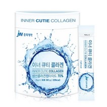 JW중외제약 이너 큐티 콜라겐 2g x 30포, 1box
