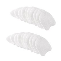 코골이양압기 방지기구 양압기마스크Resmed-Airmini 장치 용 CPAP 교체 필터 40 개 초미세 저자 극성 일회, 01 white