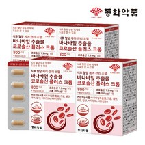 동화약품 식후 혈당 케어 관리 조절 바나바잎 추출물 코로솔산 플러스 크롬, 4개, 60정