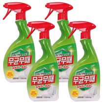 무균무때 안티박 곰팡이 제거제 500ml, 4개
