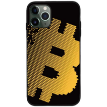 비트코인 애플 폰케이스 Bitcoin phonecase 골드로고