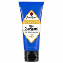 잭블랙 Jack Black 오일 프리 & 워터 리지스턴트 선 가드 SPF 45 선스크린 1.5 Fl Oz