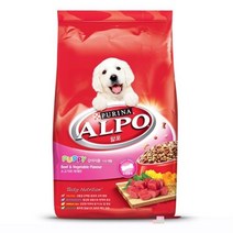 강아지맛좋은사료 알포 1세이하 1.3kg(소고기와 야채) _ 2210228EA, 쿠팡2 본상품선택