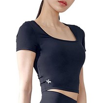 XEXYMIX 여성용 크롭 탑 스포츠 브라 운동용 상의 운동 체육관 요가 줌바 댄스 4#_모로칸 네이비_쇼트 주브랜드엑스코퍼레이션 젝시믹스