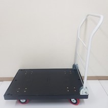 검정 사각대차 완조립 대 540*850 pvc바퀴 이사짐대차 구르마 대차 밀차, 검정 대 540*850 pvc바퀴