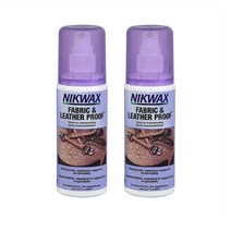 Nikwax Fabric and Leather Proof Waterproofing 닉왁스 페브릭 가죽 방수 스프레이 2개