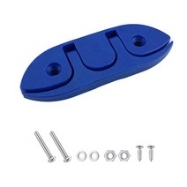 QDY 120mm 나일론 보트 접이식 풀업 클리트 승/패스너 도크 클리트 라인 로프 계류 클리트, 파란색