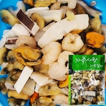 홍합살 새우살 바지락살 가리비살 오징어 프리미엄 해물모듬 600g*3팩(1.8kg) 묶음, 해물모듬600g*3팩(1.8kg)