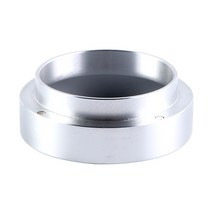 에스프레소 투약 깔때기 스테인리스 스틸 재료 커피 투약 링 51mm 53mm 58mm 3 직경 블랙 실버 2 색, 은