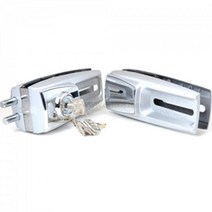 출입구 양문 강화도어 유리문 잠금장치 강화도어보조키