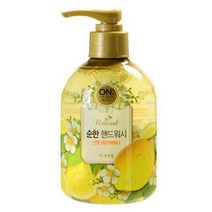 더 내추럴 순한 핸드워시 산뜻 레몬버베나, 300ml, 4개