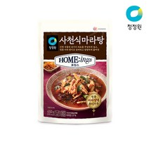 [청정원] 호밍스 사천식마라탕 450g x 4개, 상세 설명 참조, 상세 설명 참조, 상세 설명 참조
