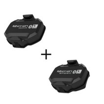 액션 자전거 컴퓨터 속도 케이던스 rpm 센서 방수 교체 가능한 배터리 센서 Garmin iGPSPORT bryton xoss에 적합, 속도와 케이던스
