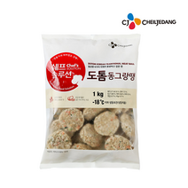 CJ 쉐프 동그랑땡 1kg, 아이스박스 포장