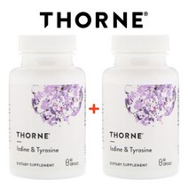 쏜리서치 아이오딘 티로신 요오드 Tyrosine 60캡슐2팩