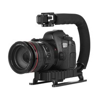 스냅케이스 PULUZ DSLR 카메라 손떨림방지 UC형 짐벌 촬영 안정기 핸들그립, 짐벌 핸들그립