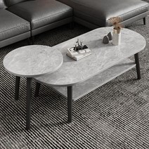 북유럽 인테리어 거실 테이블 원목 금장 모던 심플 낮은 대리석 원목소파 거실유리 디자인벤처스 좌식 탁자 기능성거 세라믹 티, F