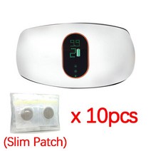 고주파온열치료기 홈케어기기복부 벨트 연소 셀룰라이트 전문가용 전기 마사지 머신 방지 도구 체중 감소, 02 Wihte with box