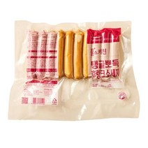 [한끼]탱글뽀득 후랑크소세지 (600g) 간편식 캠핑 자취생 혼밥 간단식사 맛있는한끼 풀스키친 홈캉스 맛집, 16개