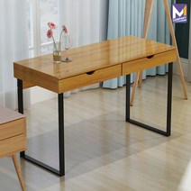 MCOMPANY 노트북 컴퓨터 스터디 학생 테이블 데스크 서랍장 화장대 가정용 수납 보조 서랍장 다용도 사무용 인테리어 정리대 재택근무 데스크탑 책상_베니스 서랍책상, 베니스 일반 책상