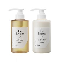 먼스앤데이즈 퍼퓸케어 바디워시&로션 세트 디브리즈