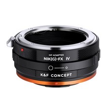 K&F CONCEPT NIK(G)-FX IV PRO 렌즈변환 어댑터 무반사코팅 적용