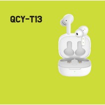 QCY-T13 블루투스 헤드폰 V5.1 가성비극강이어폰 무선 TWS 이어폰 터치 컨트롤 이어버드 4 마이크 ENC HD 통화 헤드셋 맞춤형 앱, T13 핑크(케이스 +크리닝펜 포함)