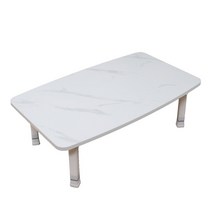 민스퍼니처 600x480 기본형 다리 접이식탁자 좌식테이블 티테이블 낮은책상 밥상 식탁, 기본형 비앙카마블:600X480